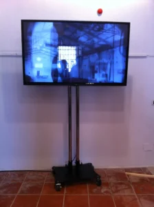 High-resolution TV monitor for rental events in Malaga.