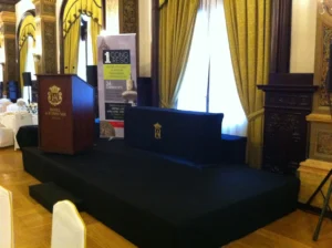 Audio-visual system for a congress at Hotel Alfonso XIII, Hotel Alfonso XIII.